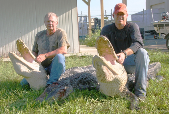 Corey and George Hancock three gators over 10