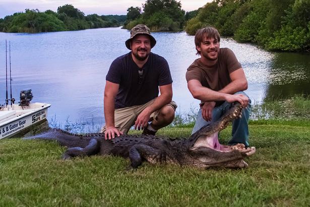 Ryan and Matt first gator